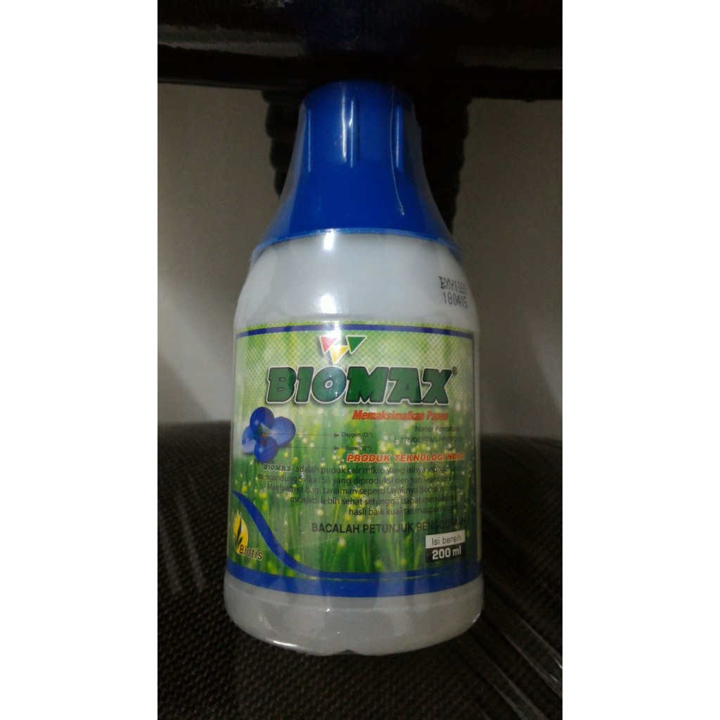 Jual Pupuk Silika Cair Biomax Ml Shopee Indonesia