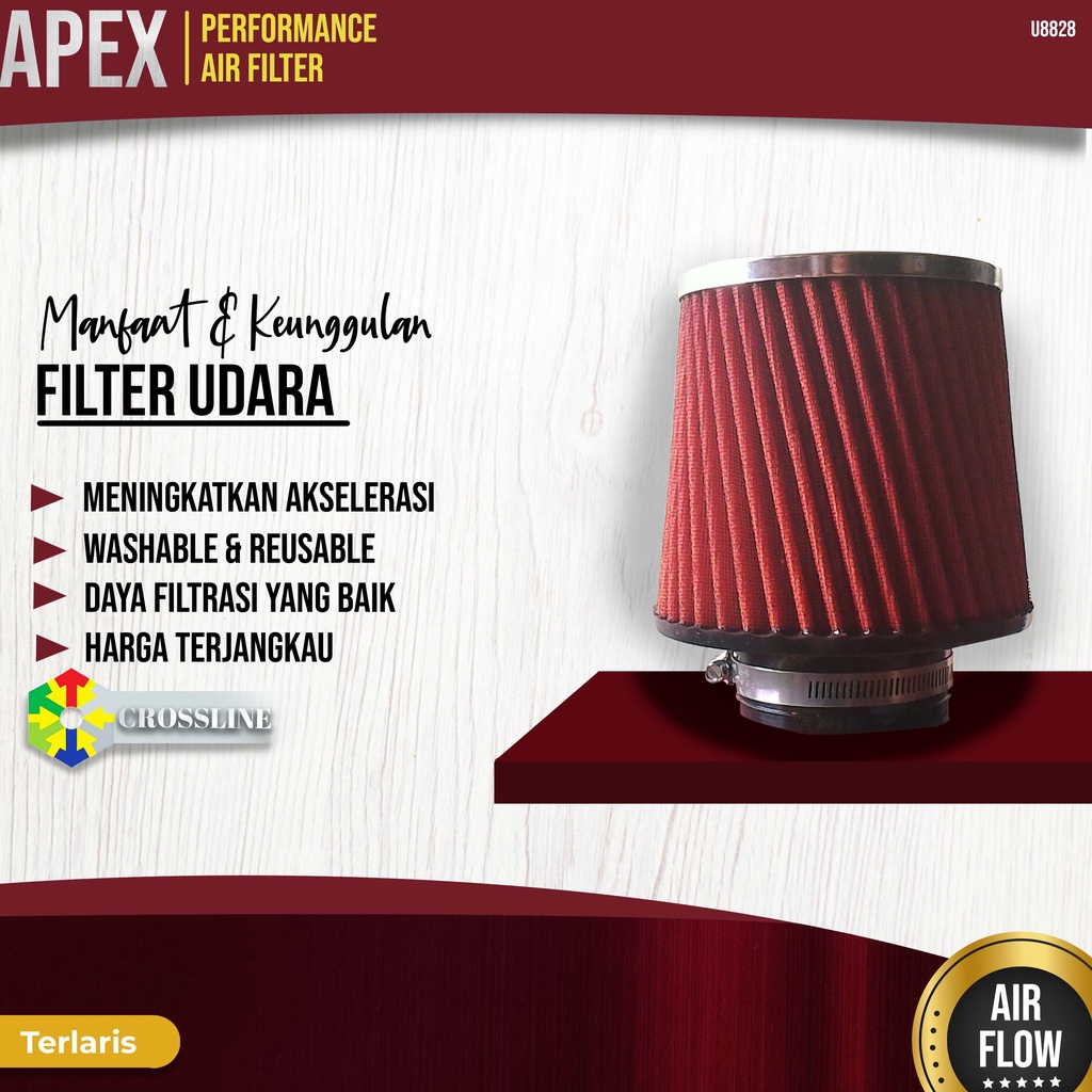 Jual Open Filter Racing Universal Apex Shopee Indonesia