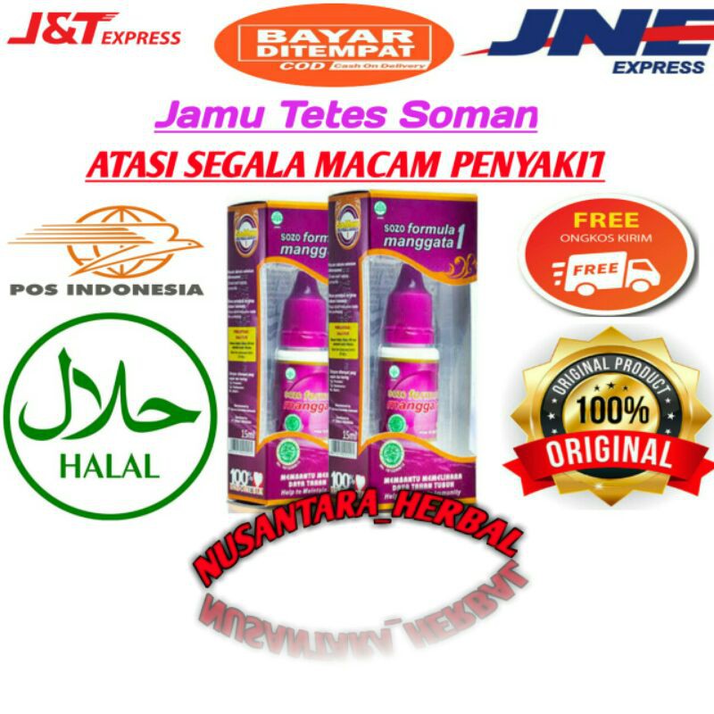 Jual Soman 1 Sozo Manggata Formula Original Obat Diabetes