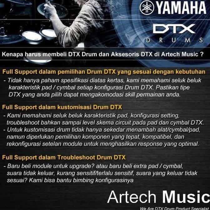 Jual Yamaha Dtx Kickpad Kp65 Kp 65 Utk Drum Elektrik Kick Pad