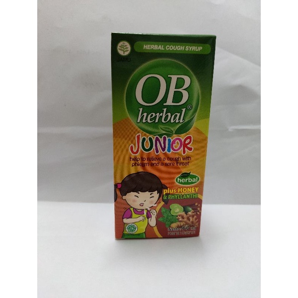 Jual OB HERBAL JUNIOR 60 ML Shopee Indonesia