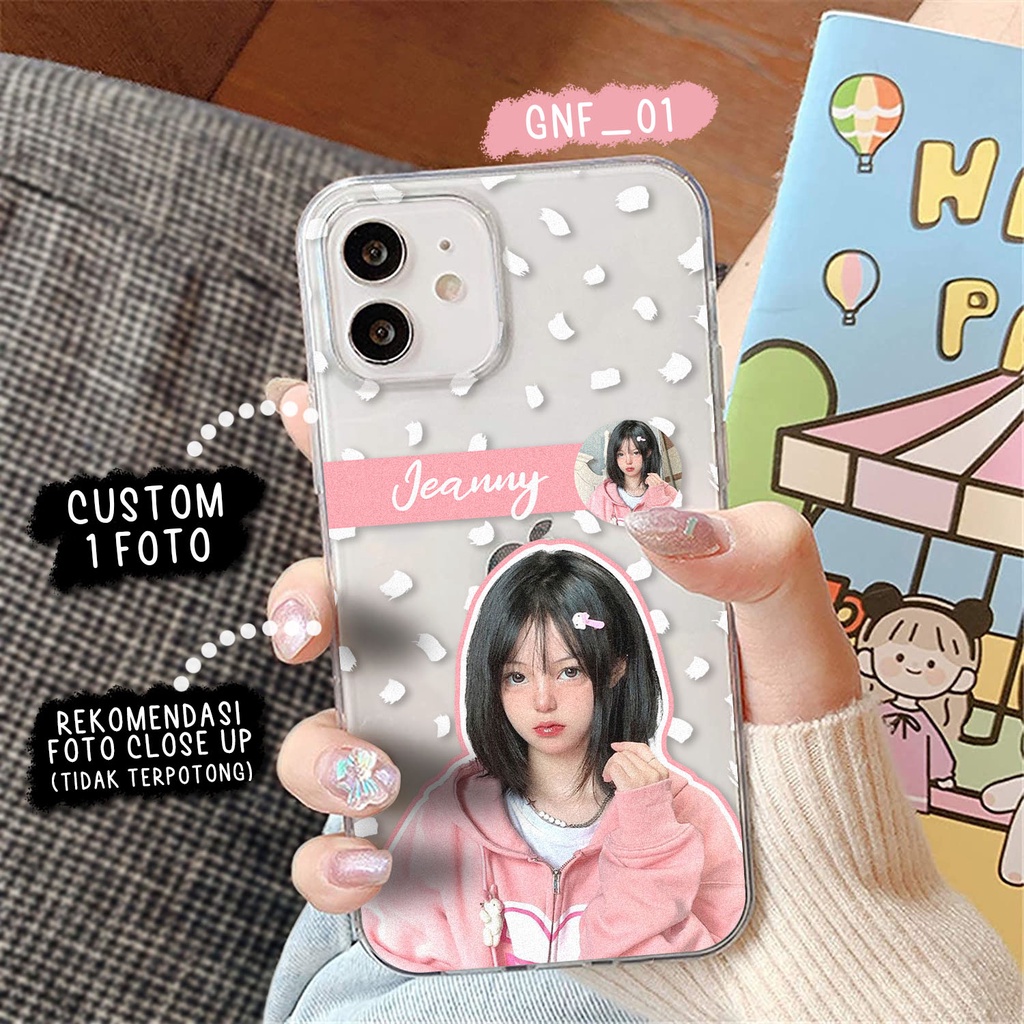 Jual CUSTOM CASE AESTHETIC GRID FOTO NAMA SERIES DESAIN CUSTOM FOTO