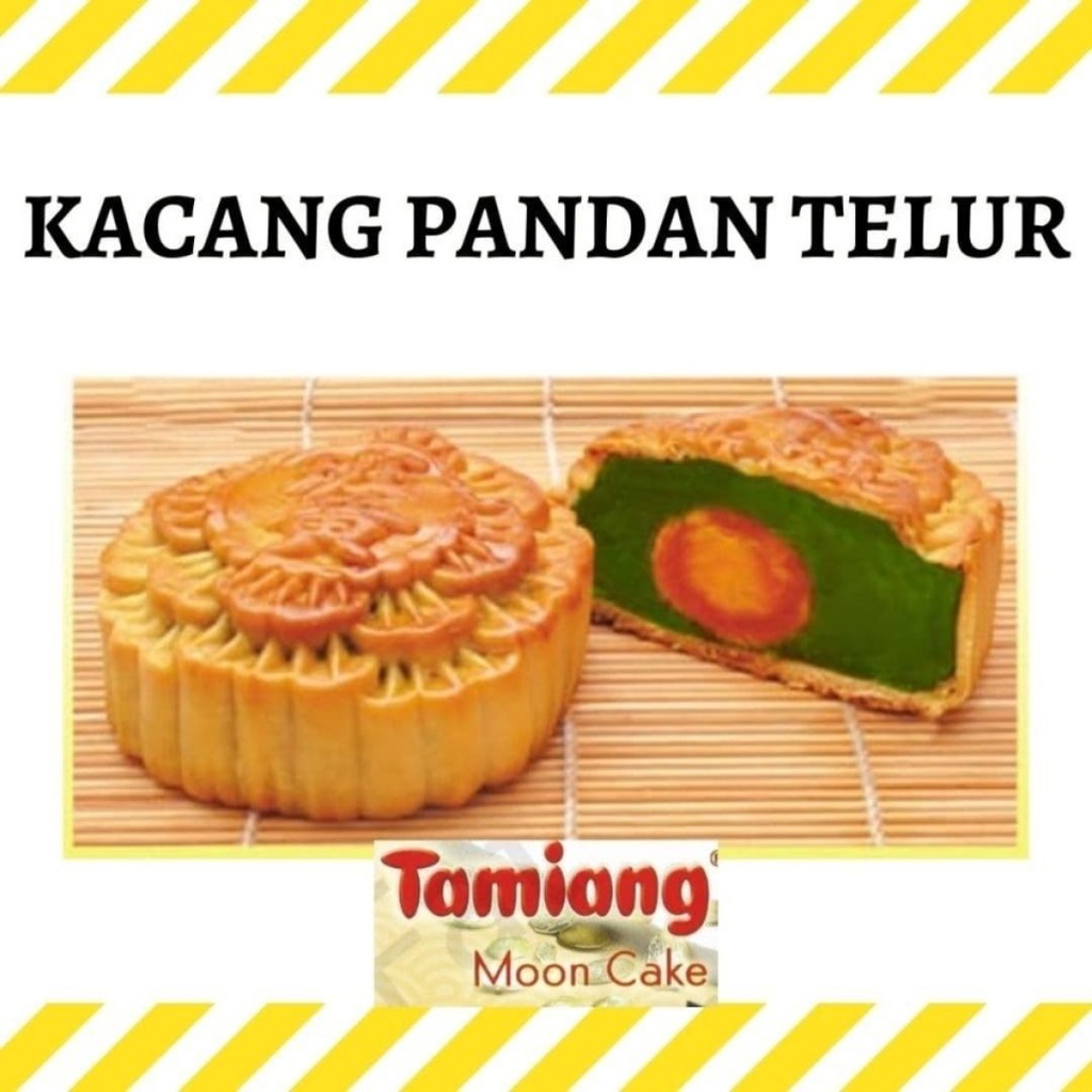 Jual Tamiang MoonCake Moon Cake Kue Bulan Rasa Kacang Pandan Telor