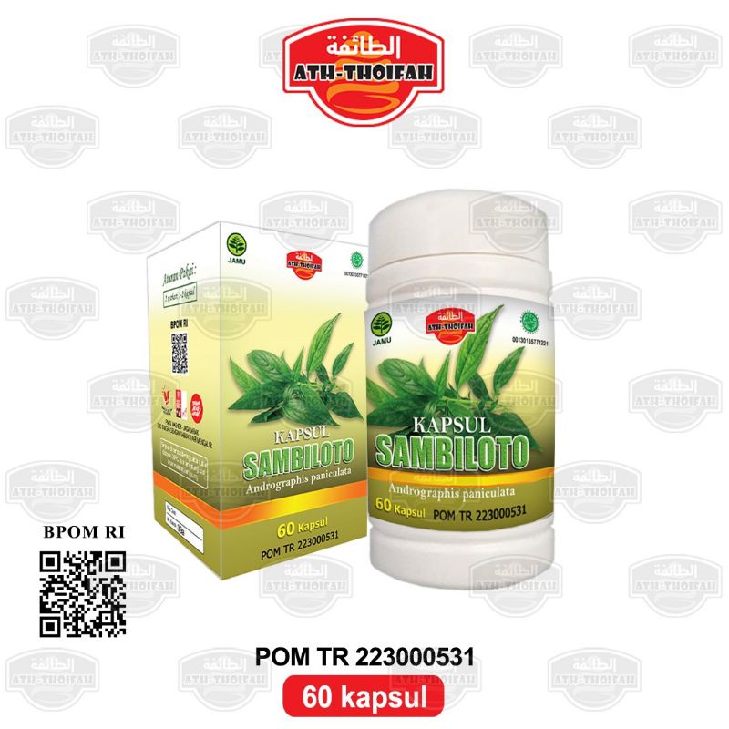 Jual Herbal Tunggal Sambiloto Kapsul Asli Murni Original Shopee