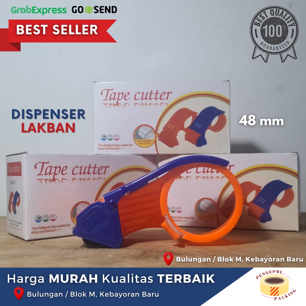 Jual Tape Dispenser Tape Cutter Alat Pemotong Lakban Tempat