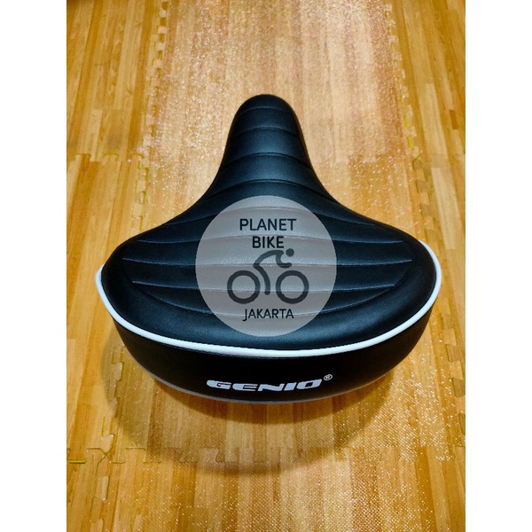 Jual Sadel Saddle Jok Sepeda Mini Jumbo Lebar Empuk Per Genio