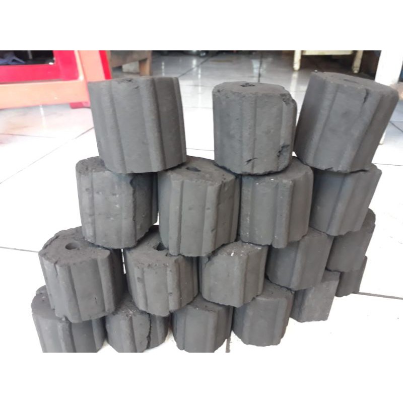 Jual Arang Briket Bbq Harga Per Kg Cm X Cm Briket Hexagonal Areng