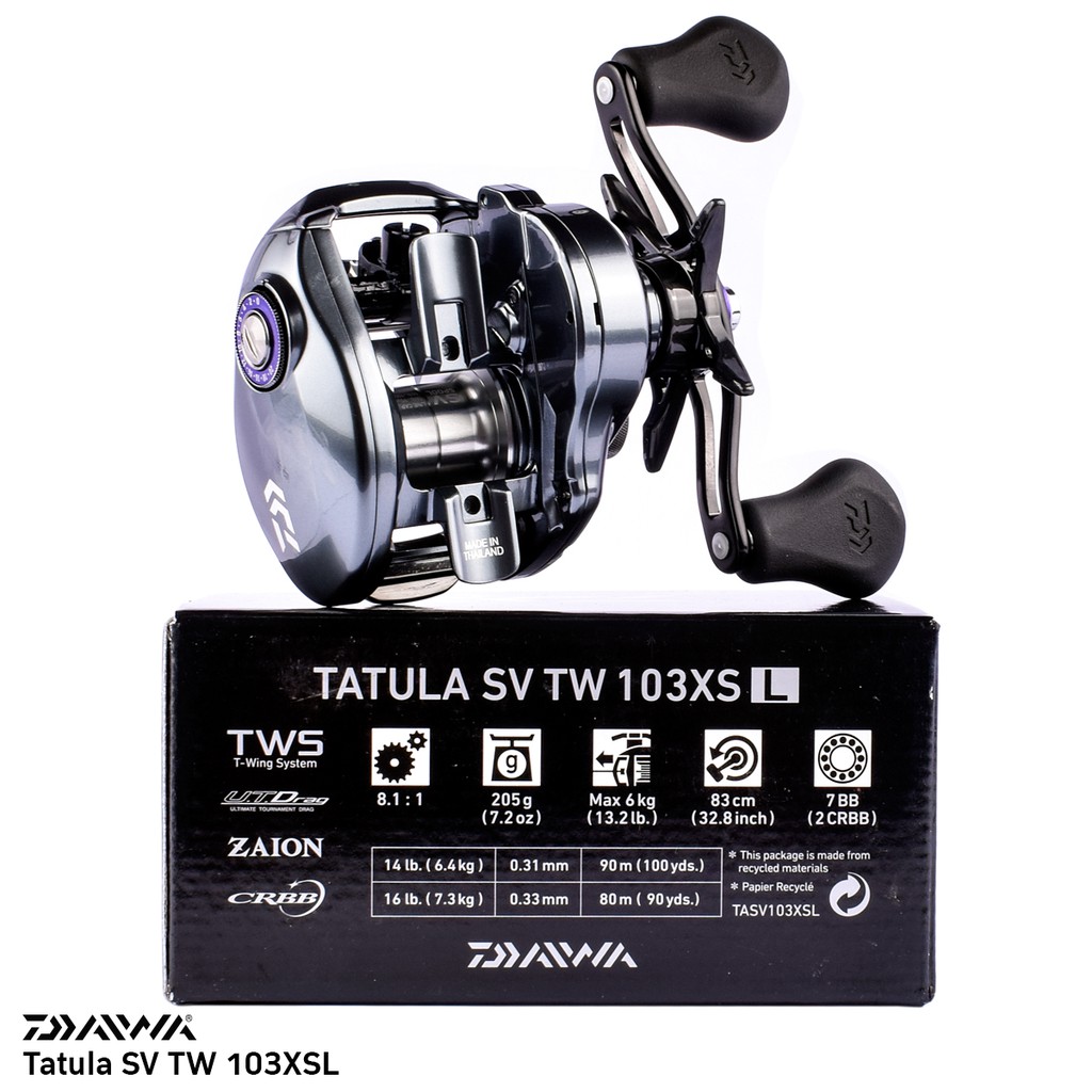 Jual Reel Bait Casting Daiwa Tatula Xsl Svtw Xhl Svtw Tahun