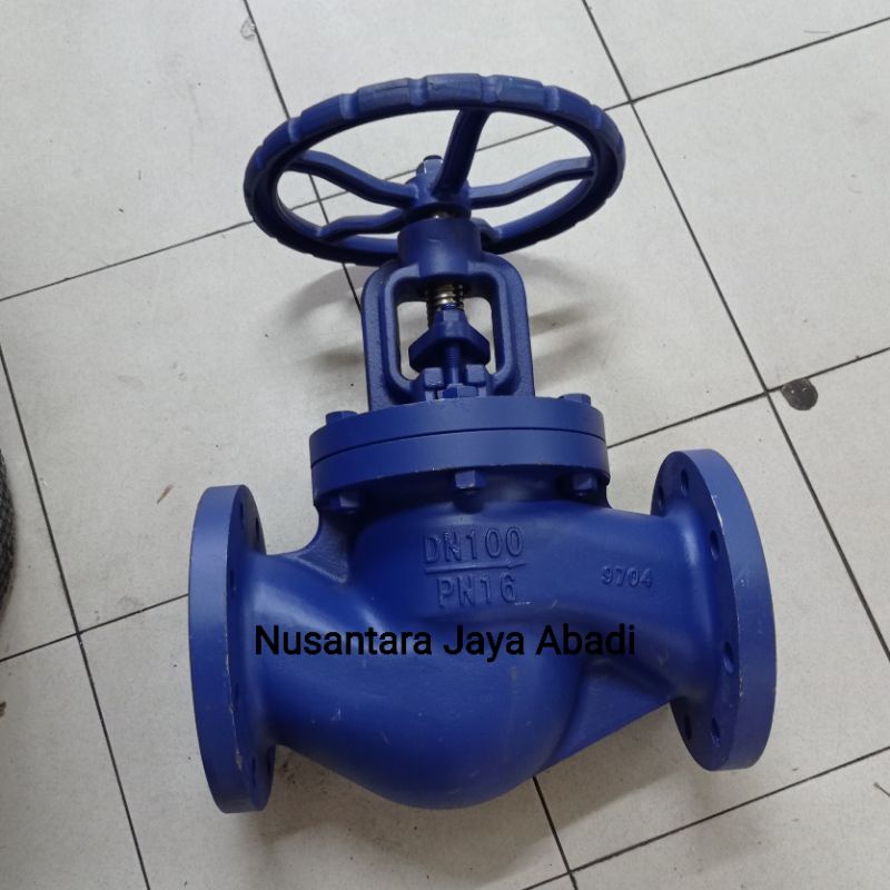 Jual Globe Valve Cast Iron Flange Pn Inchi Dn Celcius