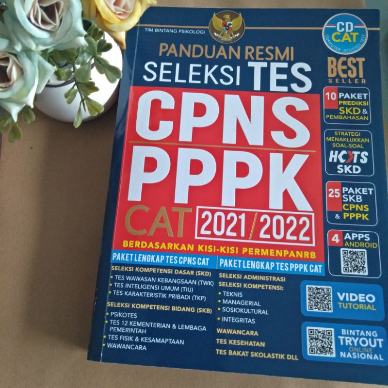 Jual PANDUAN RESMI SELEKSI TES CPNS PPPK CAT 2021 2022 Shopee Indonesia