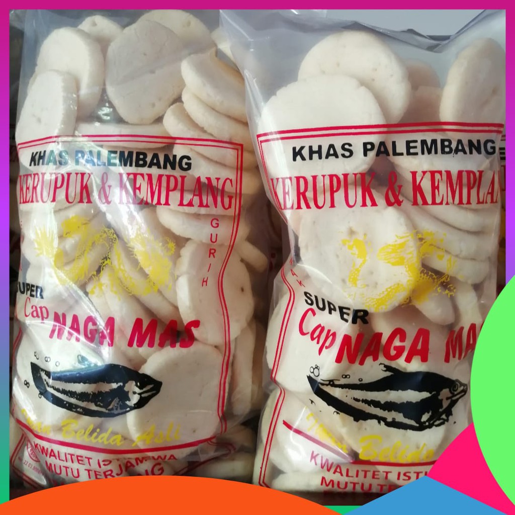 Jual Kemplang Super Ikan Tenggiri Naga Mas Palembang Gram Shopee