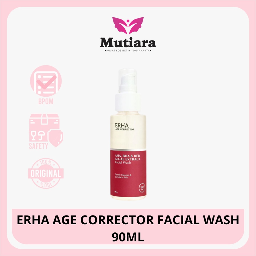 Jual ERHA AGE CORRECTOR FACIAL WASH 90ML Shopee Indonesia