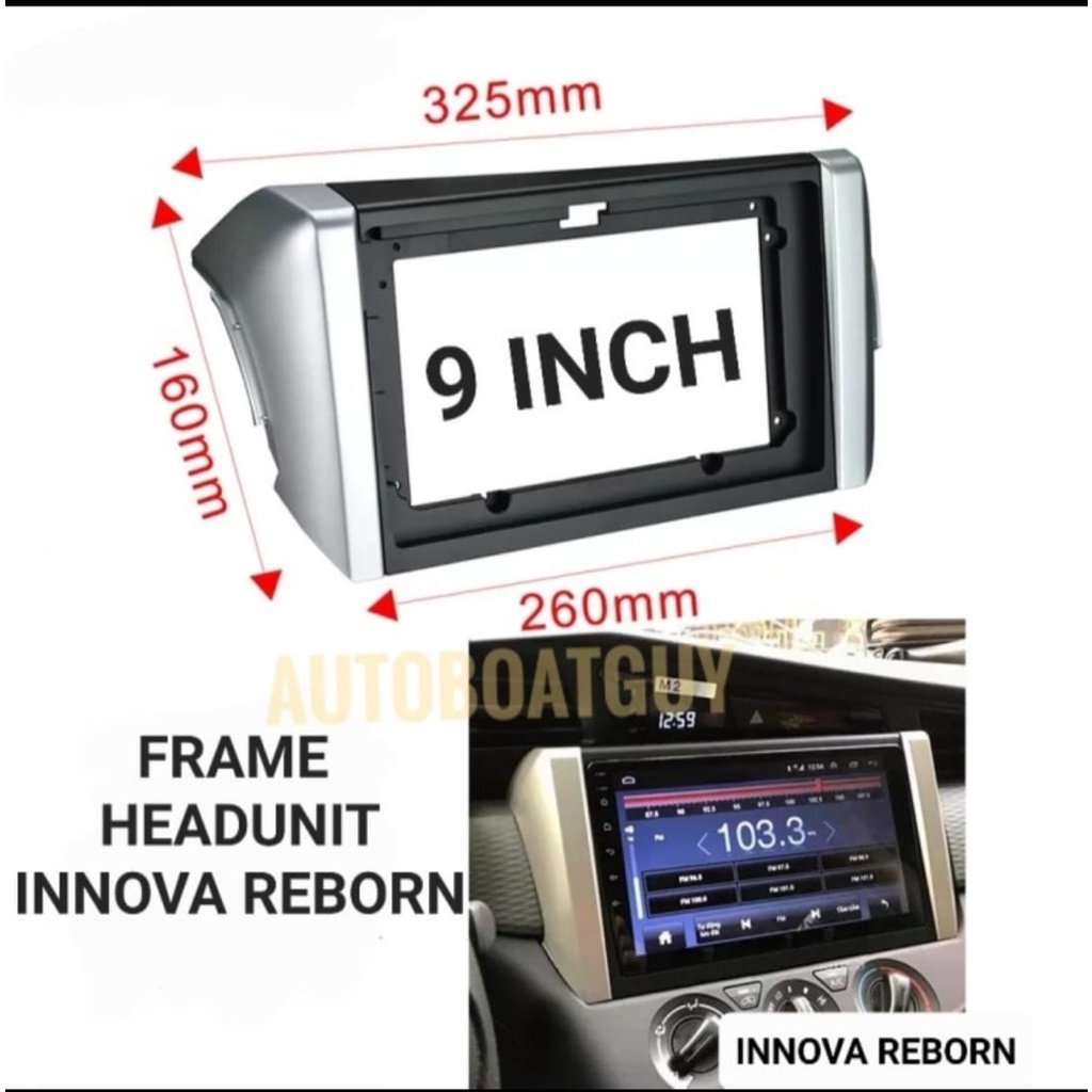 Jual Frame Headunit Innova Reborn Oem Style Android Shopee Indonesia