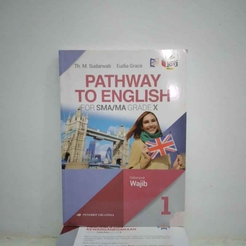 Jual Pathway To English Buku Bahasa Inggris Kelas Erlangga