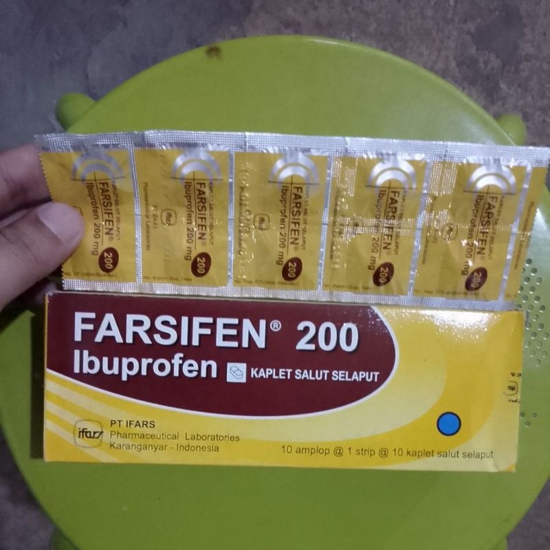 Jual Farsifen Ibuprofen Otc Obat Nyeri Gigi Nyeri Haid Sakit