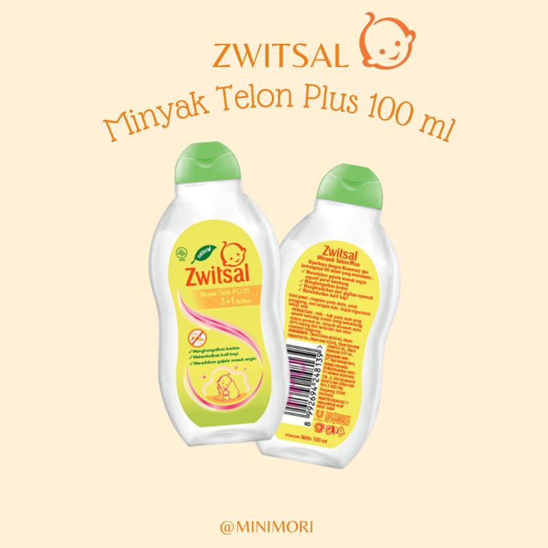 Jual Zwitsal Minyak Telon 100 Ml Plus Natural 3 1 Action Natural 100