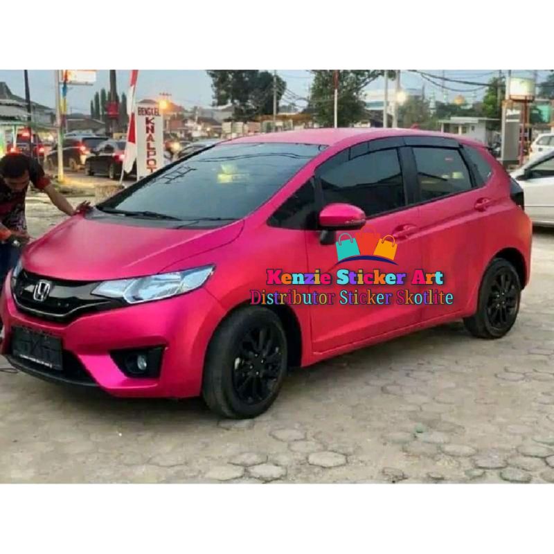 Jual Sticker Skotlet Metalic Chrome Doff Pink Infinity Skotlet Motor