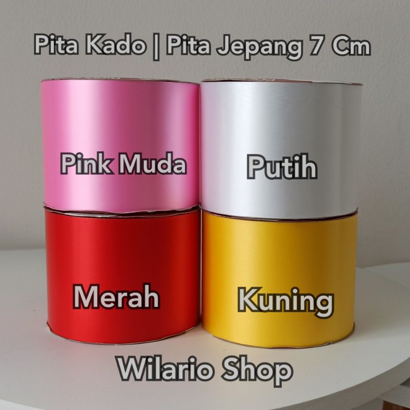 Jual Pita Kado Jepang Besar Pita Jepang 7 6 Cm Pita Jepang 3 Inch