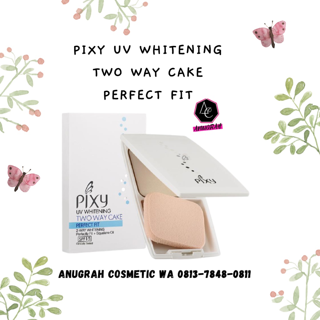 Jual Pixy Uv Whitening Two Way Cake Perfect Fit Shopee Indonesia