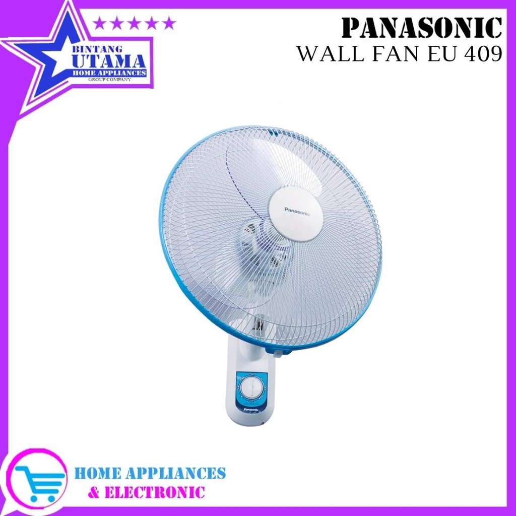 Jual COD PANASONIC WALL FAN EU 409 F EU409 KIPAS ANGIN DINDING