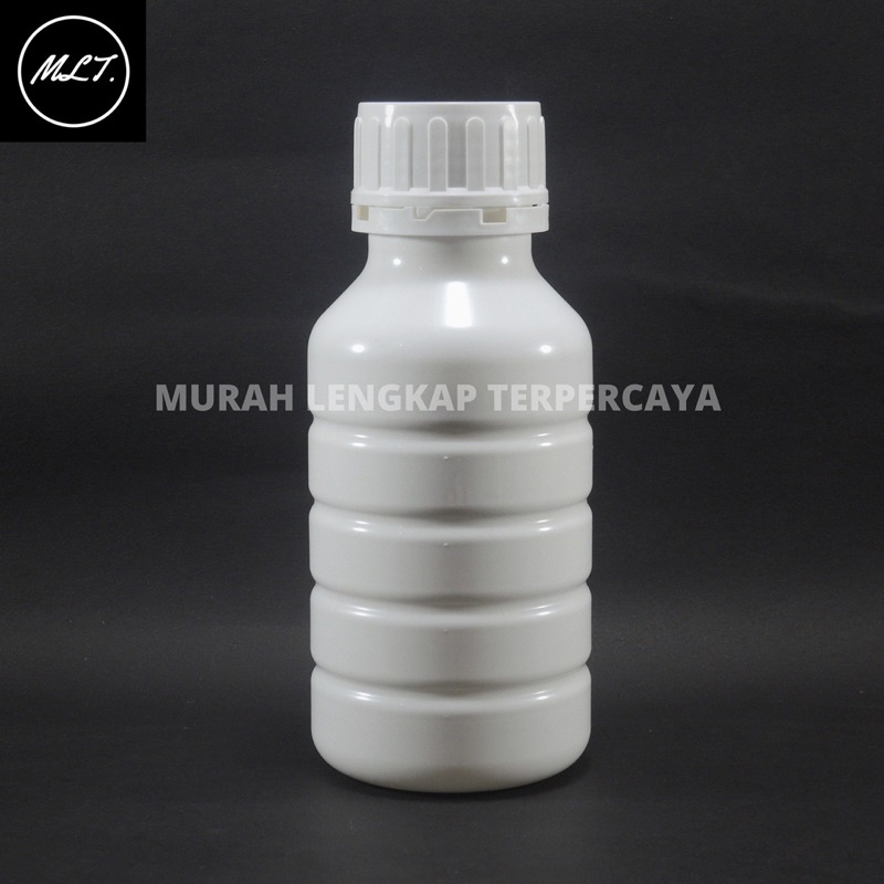 Jual BOTOL PLASTIK MADU HERBAL PS 500 ML PET HERBAL PUTIH BOTOL 500