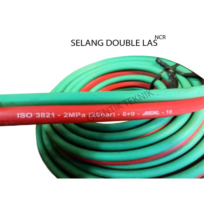 Jual NCR SELANG DOUBLE 5 METER SELANG LAS DOBEL NCR 5 METER DAN