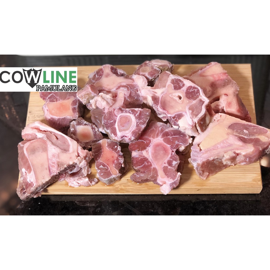 Jual Buntut Sapi Lokal Beef Oxtail Nett 500Gram HALAL Shopee Indonesia