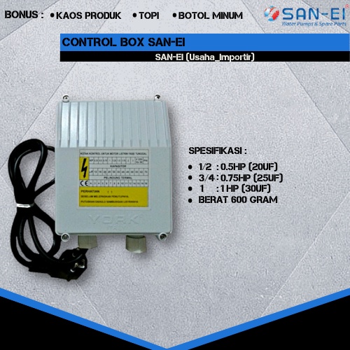 Jual Control Box San Ei Original Control Box Pompa Satelit Control Box