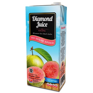 Jual Juice UHT Diamond Rasa GUAVA Jambu Biji 1000 Ml Shopee