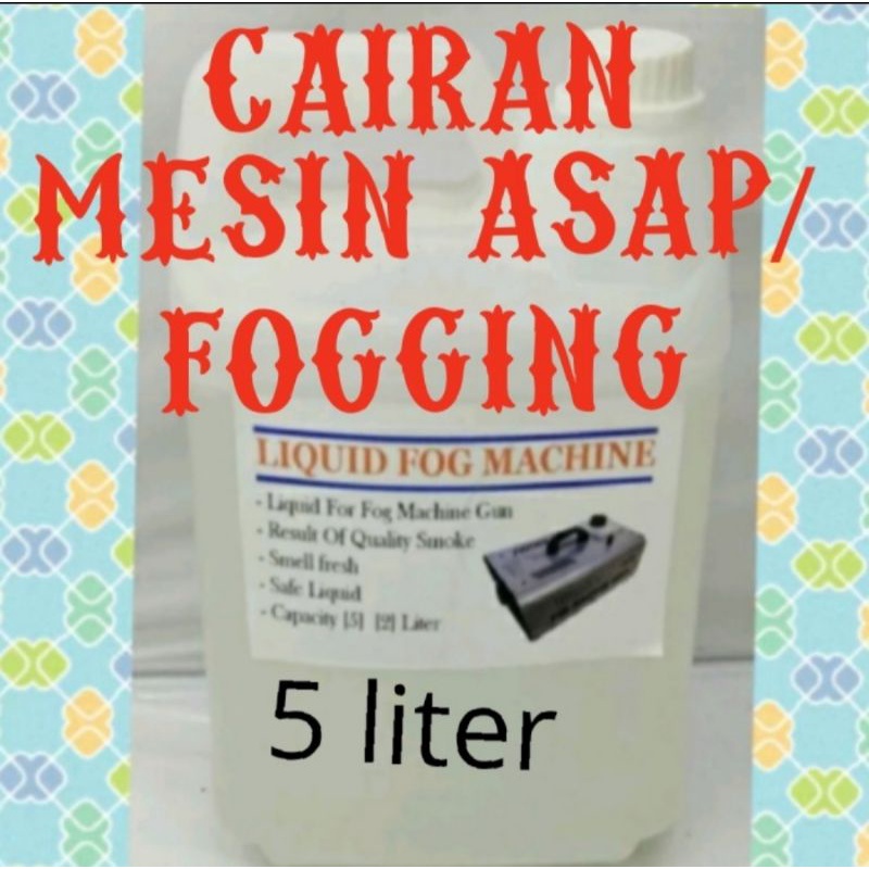 Jual Cairan Mesin Asap Fogging Liter Shopee Indonesia