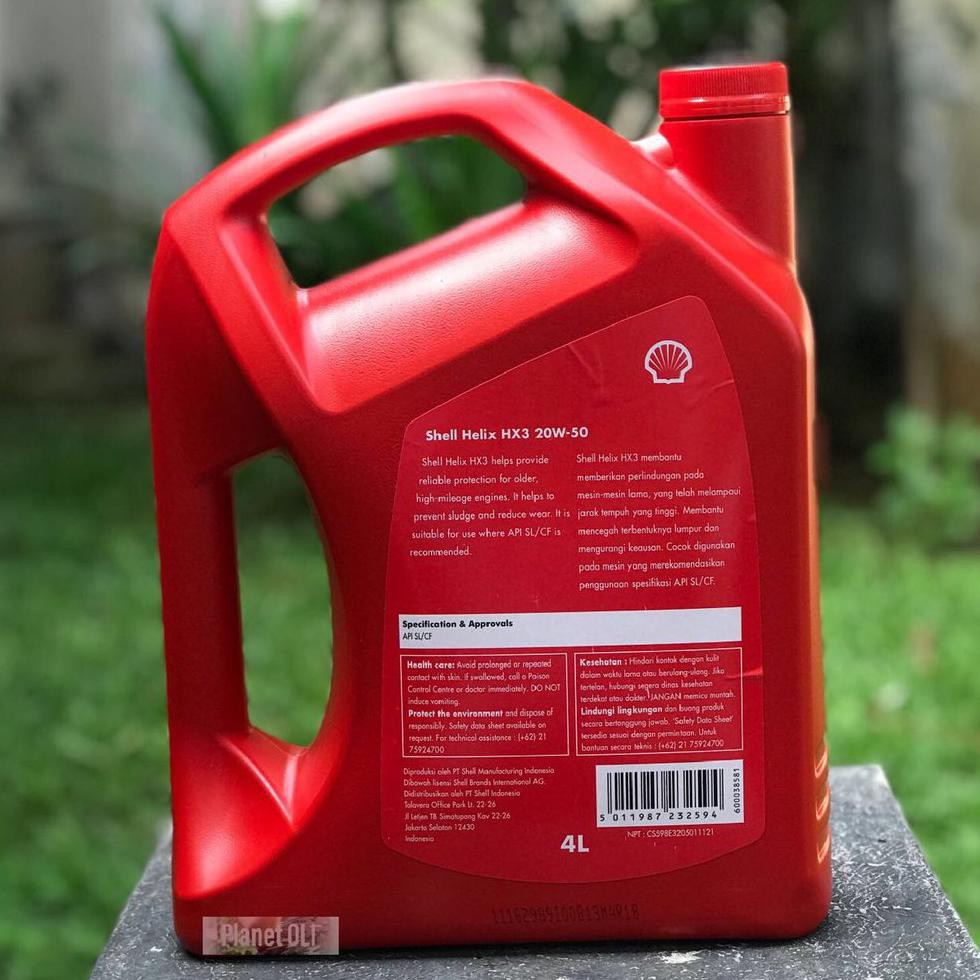 Jual Wajib Coba Oli Shell Helix Hx Sae W Galon Liter Shopee