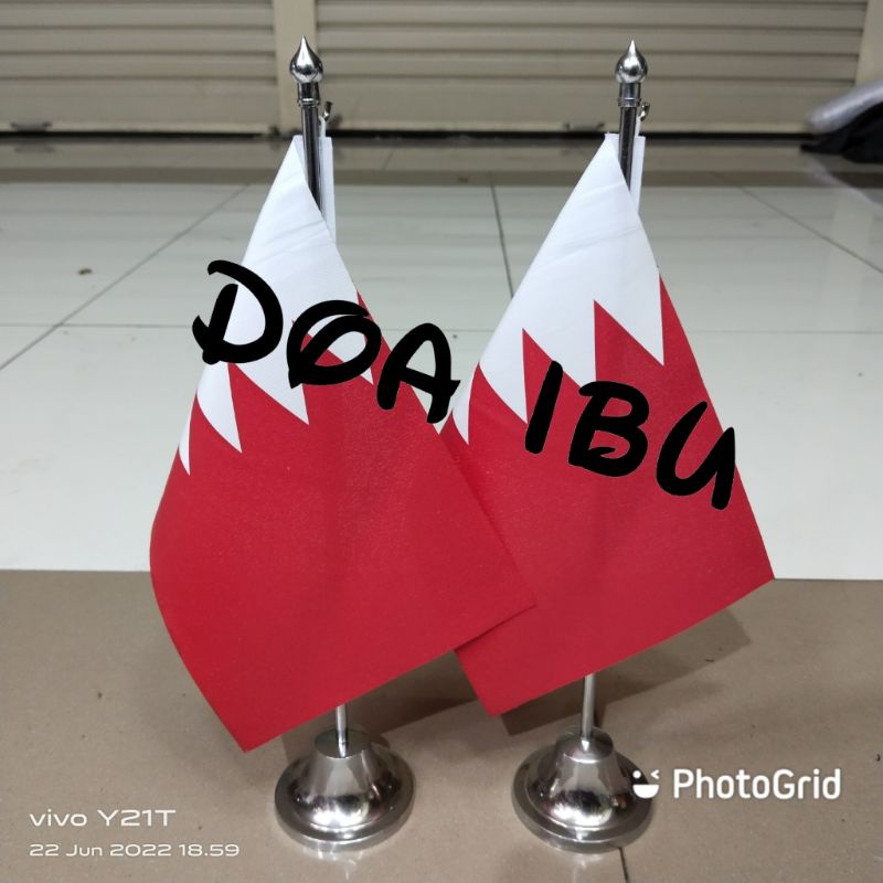 Jual Tiang Stenlis Meja Bendera Bahrain Shopee Indonesia