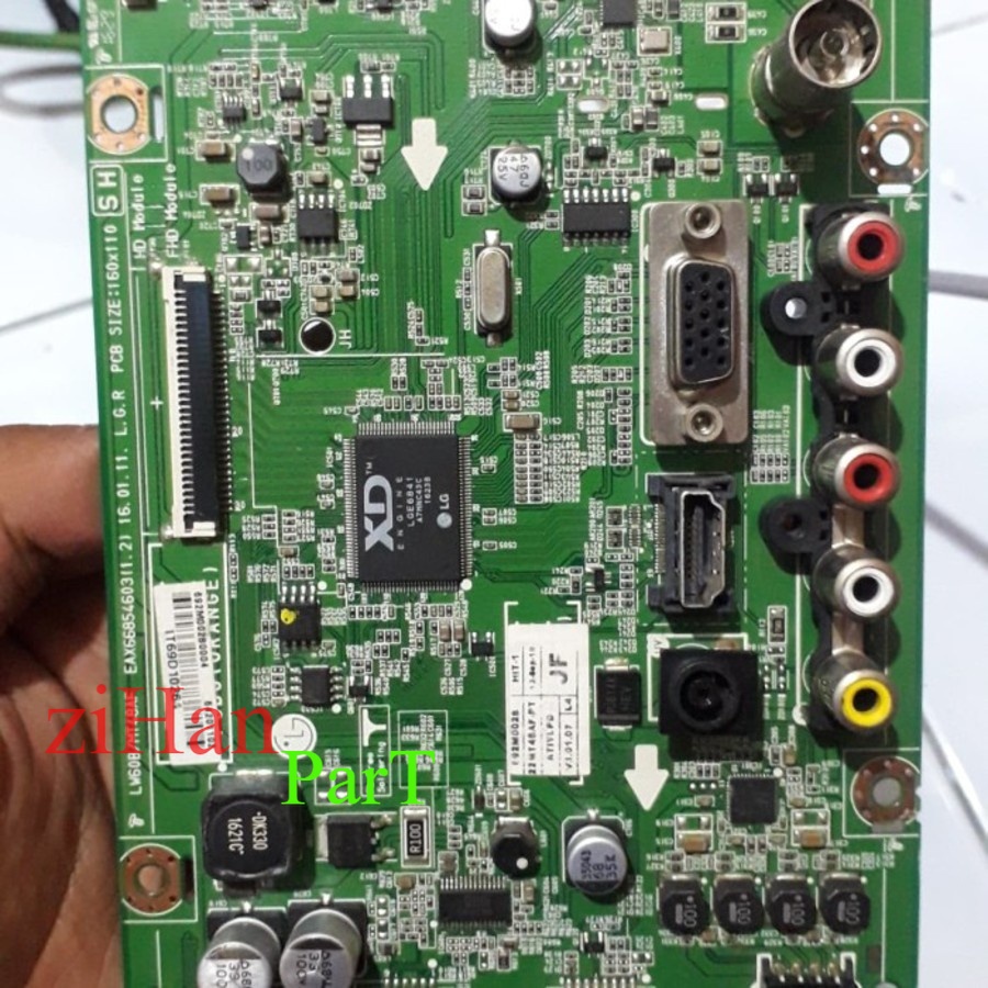 Jual LG 22MT48AF PT MAINBOARD MOTHERBOARD MODUL TV LG LED