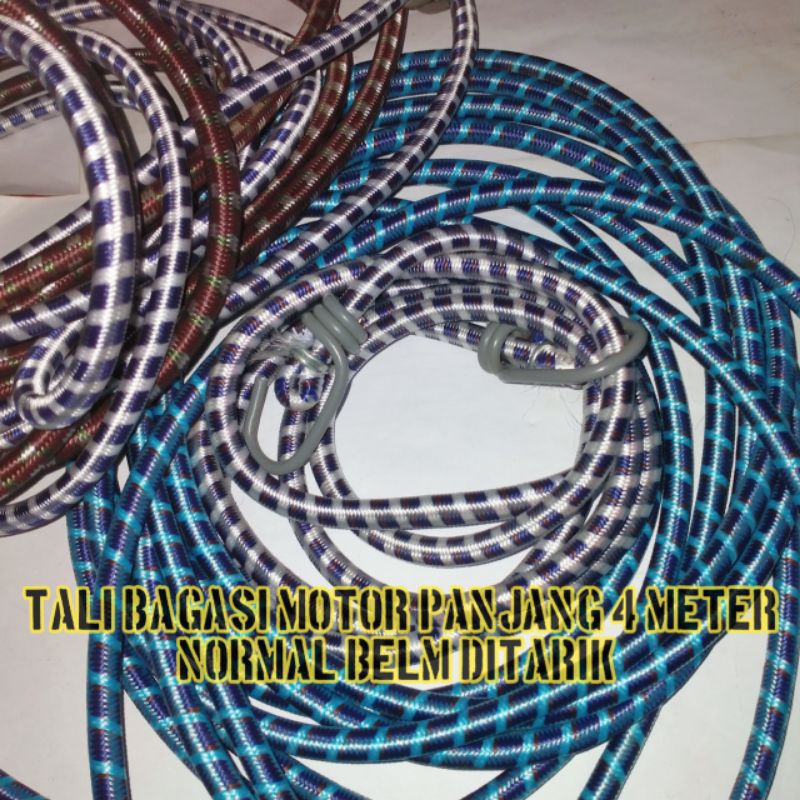 Jual Tali Pengikat Barang Kuat Panjang 4 Meter Elastis Shopee Indonesia