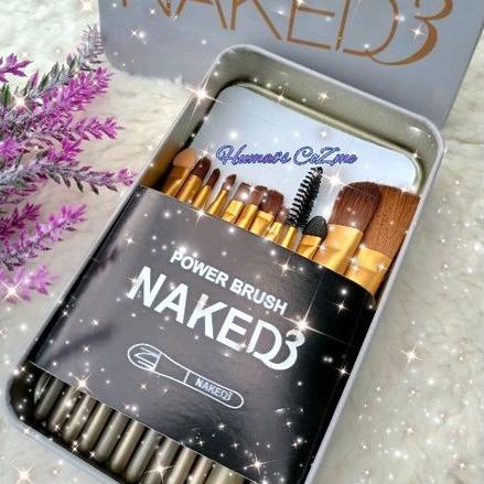 Jual KUAS MAKEUP NAKED SET ISI PCS Shopee Indonesia
