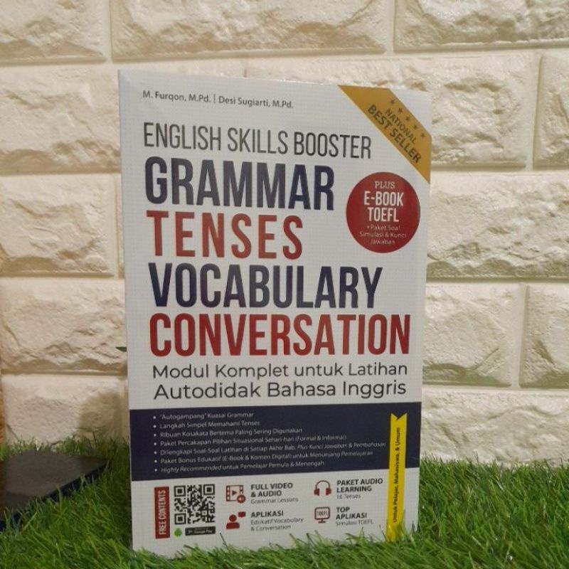 Jual Buku English Skill Booster Grammar Tenses Vocabulary Conversation