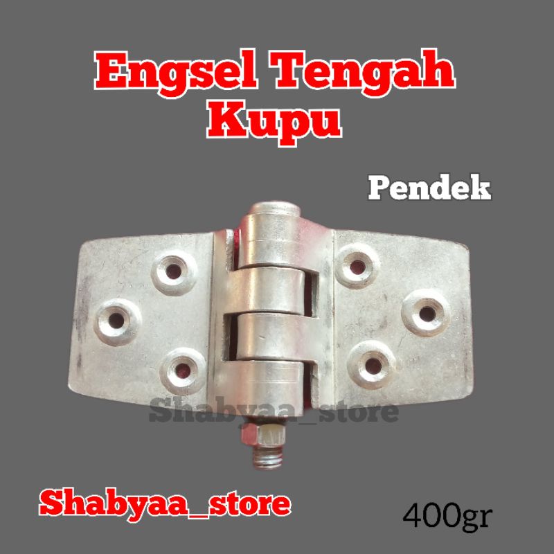 Jual Engsel Tengah Kupu Pintu Lipat Sliding Ornamen Pagar Besi Tempa