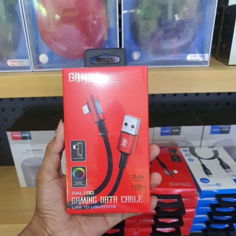 Jual Kabel USB Micro VIVAN Gaming Siku Fast Charging 2 4A Panjang 1M