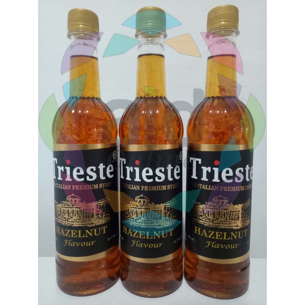 Jual Sirup Trieste Italian Premium Syrup Hazelnut Flavour Shopee