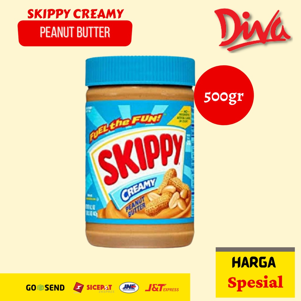 Jual 500gr Selai Kacang Skippy Creamy Peanut Butter Shopee Indonesia