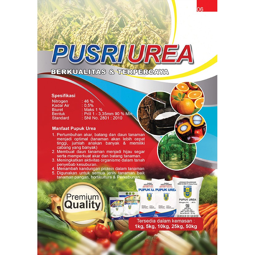 Jual Pupuk Urea Pusri Berat 1 Kg Shopee Indonesia