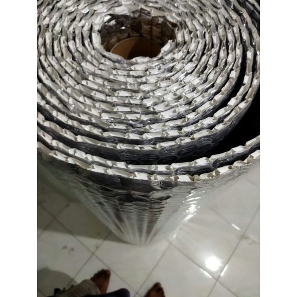 Jual Aluminium Foil Bubble 8mm 20 Meter Alumunium Foil Free Tape