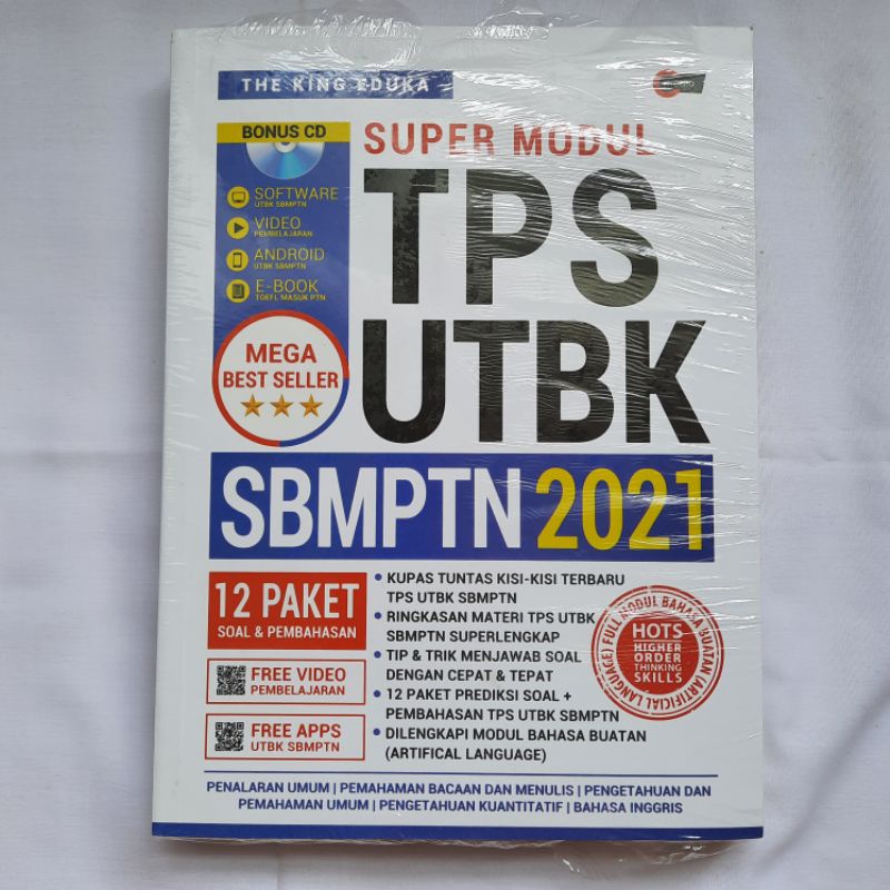 Jual Buku The King Eduka Super Modul Tps Utbk Sbmptn Shopee