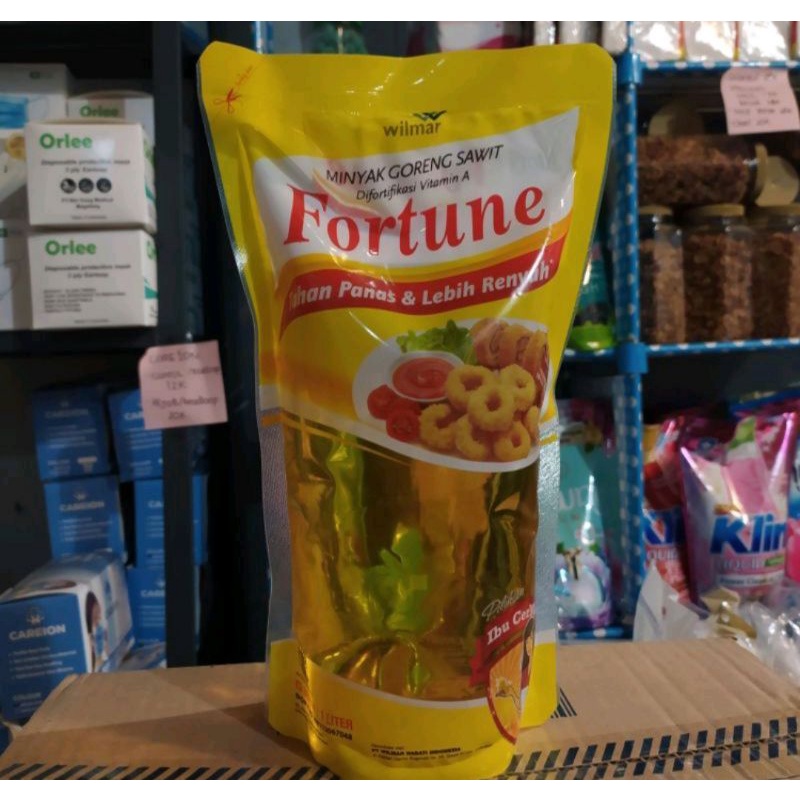 Jual Minyak Goreng Fortune Refil Fortune Bantal Fortune Pouch 1liter 2