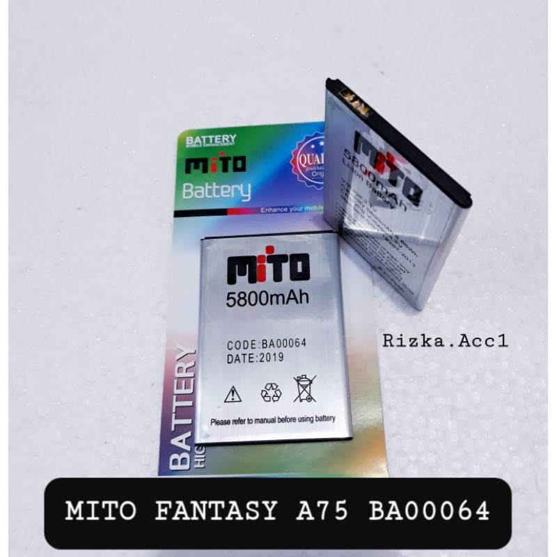 Jual Baterai Batre Mito Fantasy A75 BA00064 Original Battery Handphone