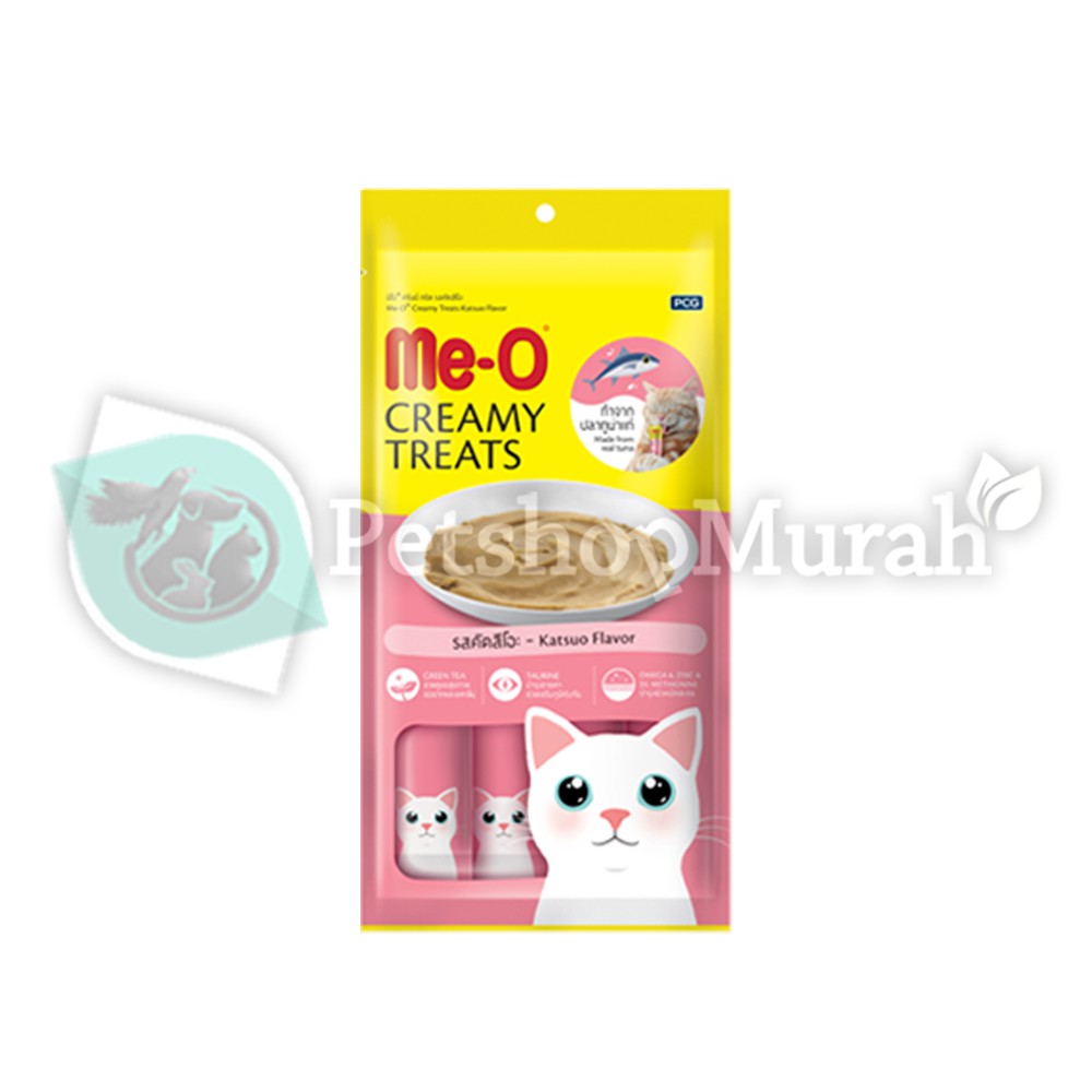 Jual Makanan Kucing Meo Creamy Treats Gr Snack Me O Treat Gr