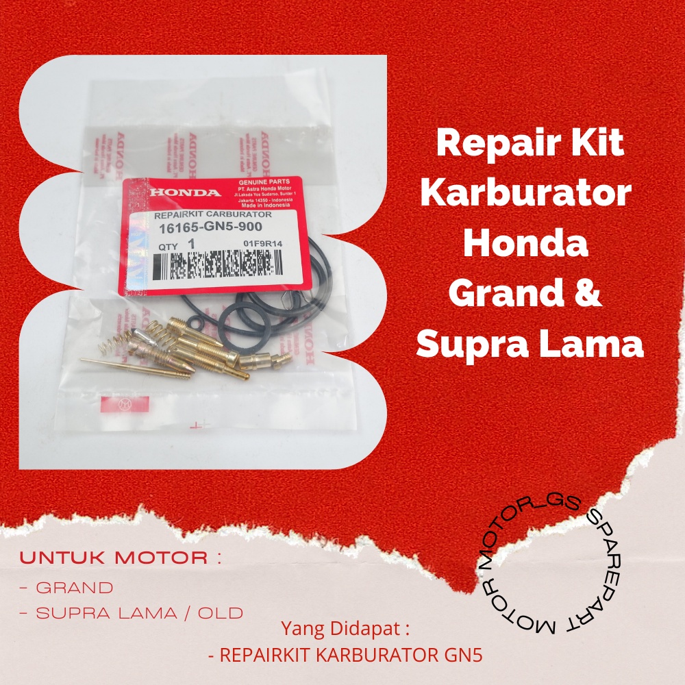 Jual Repair Kit Repairkit Karburator Honda Grand Supra Lama