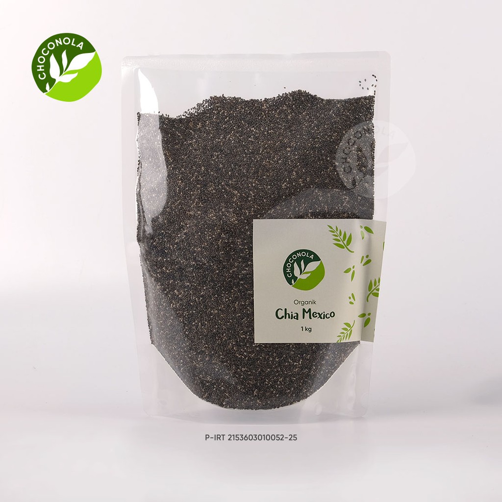 Jual Organik Chia Seed Mexico 1kg Choconola Organic Chiaseeds 1 Kg