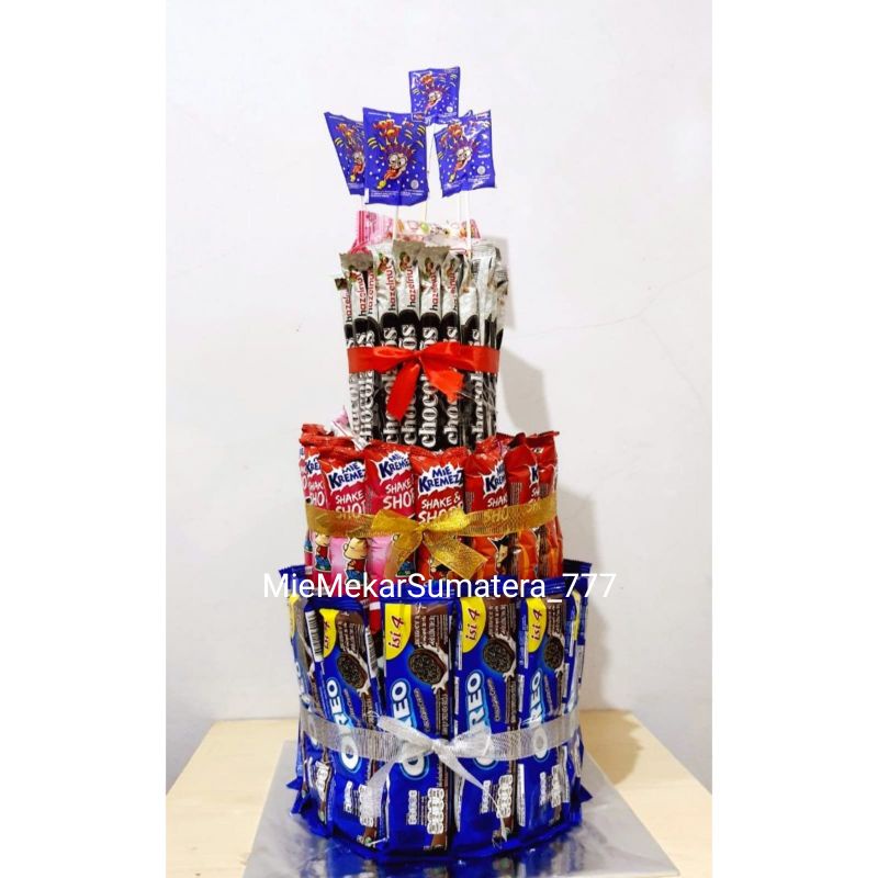 Jual Snack Tower Kue Ulangtahun Snack Cake Snack Tart Snack Ultah