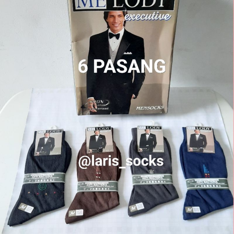 Jual Pasang Kaos Kaki Kantor Pria Melody Antibakteri Shopee Indonesia